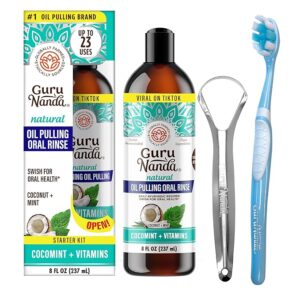 GuruNanda CocoMint Oil Pulling Mouthwash