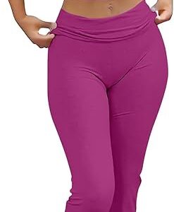 ANRABESS Lounge Sets for Women 2 Piece Foldover Yoga Flare