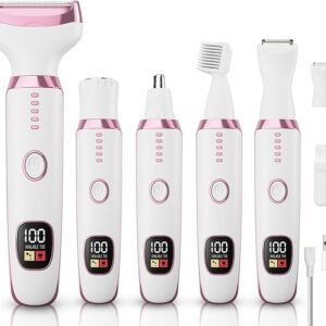 Electric Razor Shavers for Women 5 in 1 Electric Shaver for Women