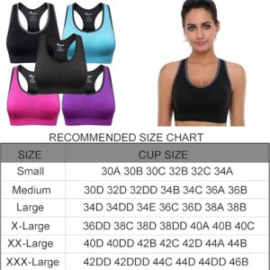 Women's Seamless Racerback Sports Bra