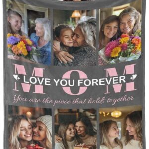 Mom Blanket for Mothers Day from Daughter Son