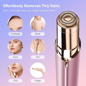 Facial Hair Remover for Women- as Seen on TV Painless Face Shaver