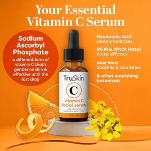 TruSkin Vitamin C Serum For Face – Anti Aging Formula with Vitamin C,