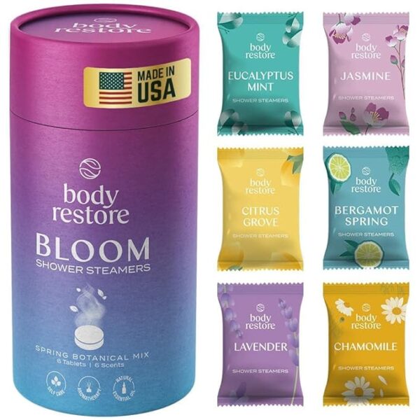 Body Restore Shower Steamers Aromatherapy 6 Pack