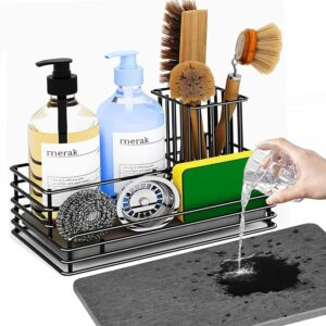 Yofidra Kitchen Sink Caddy: Sink Sponge with Instant Drying Stone