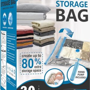 20 Pack Vacuum Storage Bags, Space Saver Bags