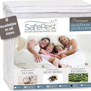 SafeRest 100% Waterproof King Size Mattress Protector