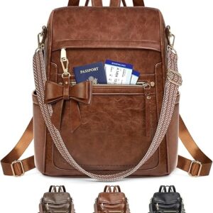RAINSMORE Backpack Purse for Women