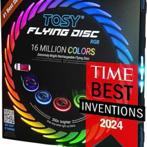 TOSY Flying Disc - 16 Million Colors RGB,