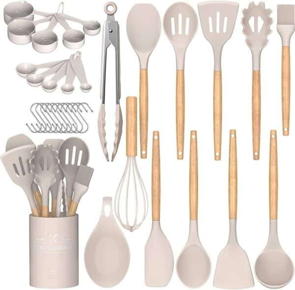 Umite Chef Kitchen Cooking Utensils Set, 33 pcs Non-Stick