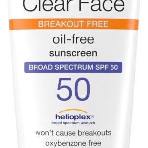 Neutrogena Clear Face Sunscreen Lotion for Acne-Prone Skin