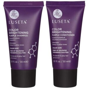Luseta Color Brightening Purple Shampoo and Conditioner