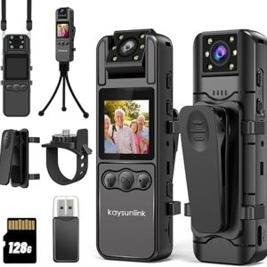 Body Camera with Audio and Video Recording