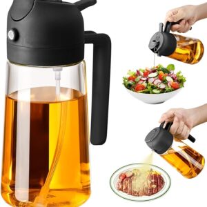 2 in 1 Glass Oil Sprayer & Dispenser,