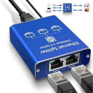 Ethernet Splitter 1 to 3 High Speed 1000Mbps