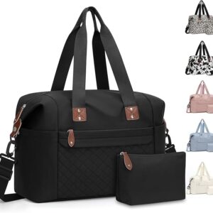 Travel Duffle Bag, Waterproof Weekender Overnight Hospital Bags for Women Men