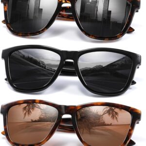 Polarized Sunglasses Womens Trendy Classic Retro Womens Sunglasses Men Driving Sun Glasses UV Protection 