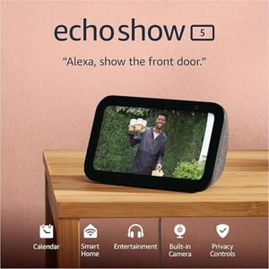 Amazon Echo Show 5 (newest model), Smart display