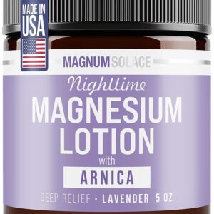 Nighttime Magnesium Lotion with Arnica – Soothing Relief & Relaxation