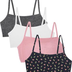 Fruit of the Loom Women's Spaghetti Strap Cotton Sports Bra