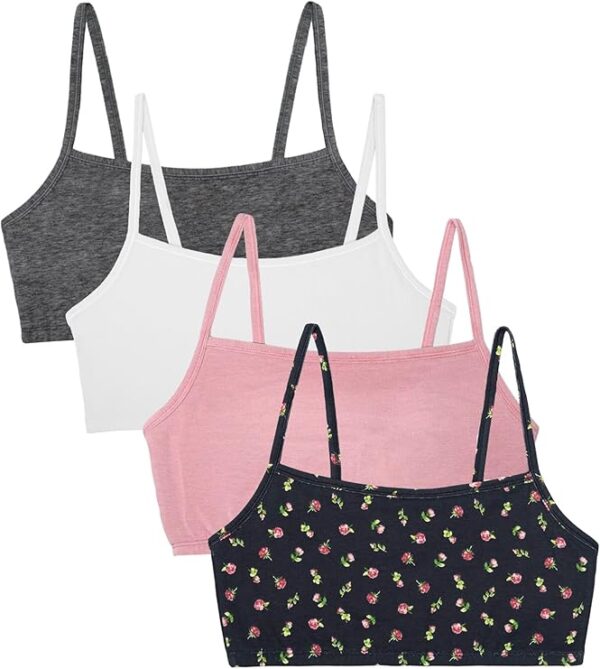 Fruit of the Loom Women's Spaghetti Strap Cotton Sports Bra