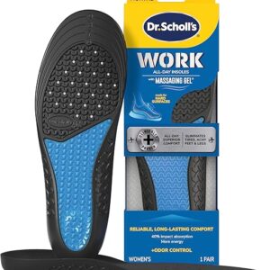 Dr. Scholl's Work All-Day Superior Comfort Insoles with Massaging Ge