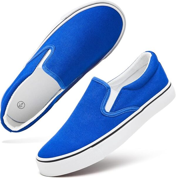 Women's Slip on Shoes Canvas Sneakers Loafers Non Slip
