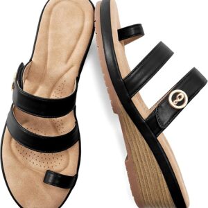 Ablanczoom Wedge Sandals for Women Dressy