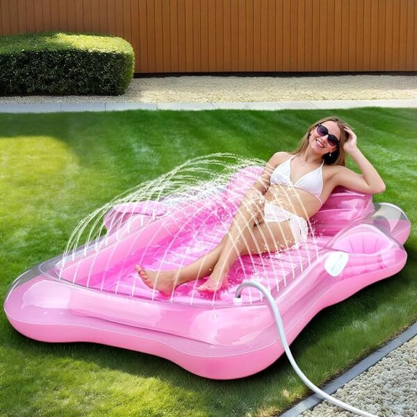 Inflatable Tanning Pool Lounger Float