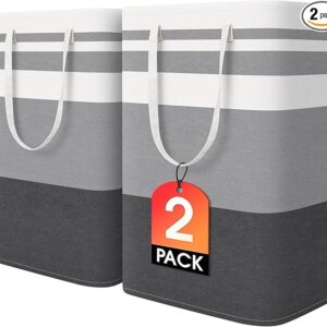 HomeHacks 2 Pack Large Laundry Baskets