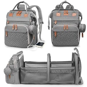Baby Diaper Bags with Changing Station, Waterproof Diaper Bag