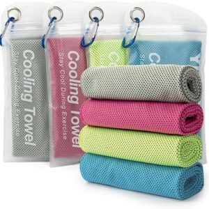 YESLIFE 4 Pack Cooling Towel 40"x12"